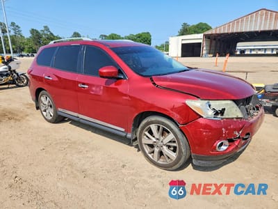 Czwarte zdjęcie samochodu z boku: 2015 NISSAN PATHFINDER S VIN:5N1AR2MN1FC716923 - miniatura