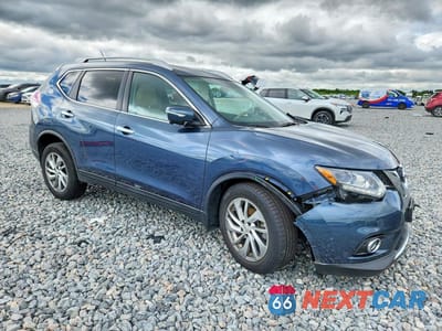 Czwarte zdjęcie samochodu z boku: 2014 NISSAN ROGUE S VIN:5N1AT2MV4EC813565 - miniatura