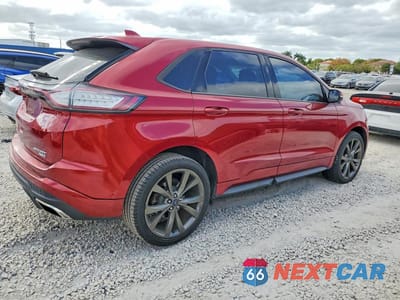 Trzecie zdjęcie samochodu z tyłu: 2016 FORD EDGE SPORT VIN:2FMPK4AP9GBC63202 - miniatura