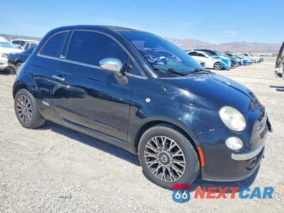 Czwarte zdjęcie samochodu z boku: 2013 FIAT 500 LOUNGE VIN:3C3CFFER3DT713056 - miniatura