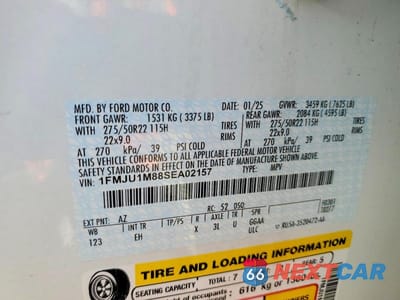 Zdjęcie 13 z 13 samochodu: 2025 FORD EXPEDITION PLATINUM VIN:1FMJU1M88SEA02157 - miniatura