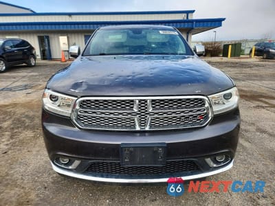 Piąte zdjęcie samochodu w środku: 2016 DODGE DURANGO CITADEL VIN:1C4RDJEG6GC353990 - miniatura