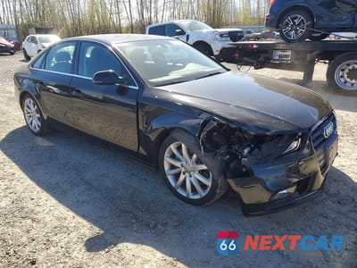 Czwarte zdjęcie samochodu z boku: 2013 AUDI A4 PREMIUM PLUS VIN:WAUFFAFL3DA157521 - miniatura