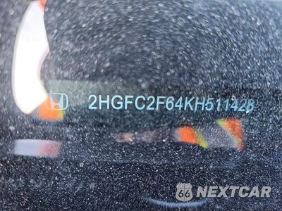 Zdjęcie 12 z 12 samochodu: 2019 HONDA CIVIC LX VIN:2HGFC2F64KH511428 - miniatura