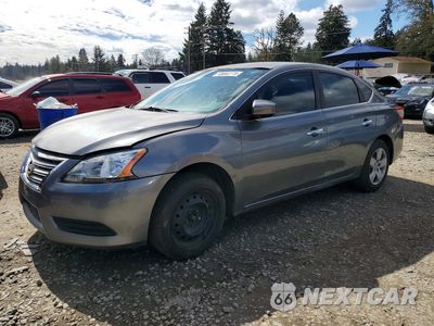 2015 NISSAN SENTRA S 3N1AB7AP3FY218227 - główne zdjęcie licytacji z USA - miniatura