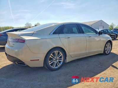 Trzecie zdjęcie samochodu z tyłu: 2014 LINCOLN MKZ HYBRID VIN:3LN6L2LU3ER821530 - miniatura