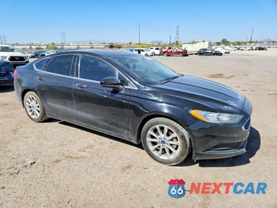 Czwarte zdjęcie samochodu z boku: 2017 FORD FUSION SE VIN:3FA6P0HD7HR190278 - miniatura