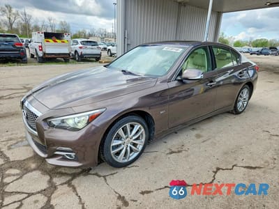 2017 INFINITI Q50 3.0T SIGNATURE EDITION JN1EV7AR1HM841443 - główne zdjęcie licytacji z USA - miniatura
