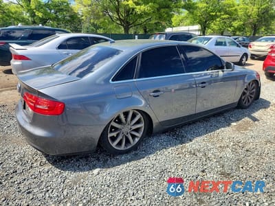 Trzecie zdjęcie samochodu z tyłu: 2013 AUDI A4 PREMIUM PLUS VIN:WAUFFAFL3DN036206 - miniatura