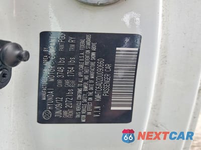 Zdjęcie 12 z 12 samochodu: 2013 HYUNDAI VELOSTER BASE VIN:KMHTC6AD2DU090660 - miniatura