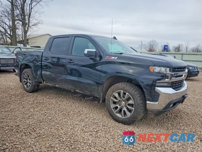 Czwarte zdjęcie samochodu z boku: 2020 CHEVROLET SILVERADO K1500 LT VIN:3GCUYDED4LG411835 - miniatura