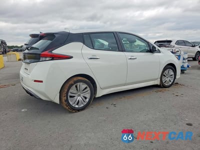 Trzecie zdjęcie samochodu z tyłu: 2023 NISSAN LEAF S VIN:1N4AZ1BV7PC559326 - miniatura