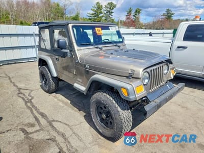 Czwarte zdjęcie samochodu z boku: 2003 JEEP WRANGLER / TJ SE VIN:1J4FA29123P356888 - miniatura