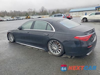 Drugie zdjęcie samochodu z przodu: 2022 MERCEDES-BENZ S 580 4MATIC VIN:W1K6G7GB8NA126331 - miniatura