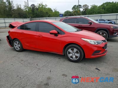 Czwarte zdjęcie samochodu z boku: 2017 CHEVROLET CRUZE LS VIN:1G1BC5SM2H7258223 - miniatura