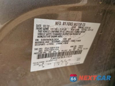 Zdjęcie 13 z 13 samochodu: 2012 LINCOLN MKT VIN:2LMHJ5AT8CBL55054 - miniatura