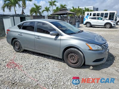 Czwarte zdjęcie samochodu z boku: 2014 NISSAN SENTRA S VIN:3N1AB7AP6EY335038 - miniatura