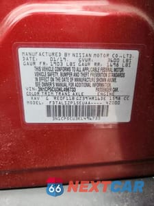 Zdjęcie 13 z 13 samochodu: 2019 NISSAN KICKS SV VIN:3N1CP5CU3KL496733 - miniatura