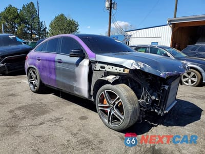 Czwarte zdjęcie samochodu z boku: 2018 MERCEDES-BENZ GLE COUPE 43 AMG VIN:4JGED6EB5JA121086 - miniatura