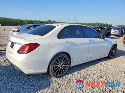 Trzecie zdjęcie samochodu z tyłu: 2020 MERCEDES-BENZ C 300 VIN:W1KWF8DBXLR578485 - miniatura