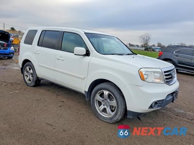 Czwarte zdjęcie samochodu z boku: 2015 HONDA PILOT EXLN VIN:5FNYF4H77FB071930 - miniatura
