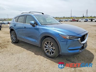 Czwarte zdjęcie samochodu z boku: 2021 MAZDA CX-5 SIGNATURE VIN:JM3KFBEY7M0396507 - miniatura