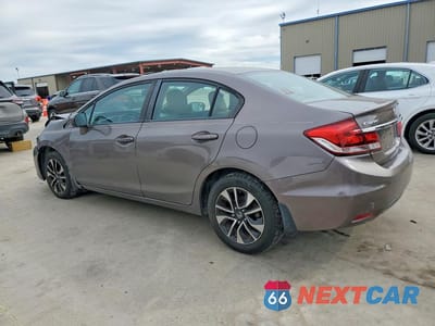 Drugie zdjęcie samochodu z przodu: 2015 HONDA CIVIC EX VIN:19XFB2F85FE034190 - miniatura