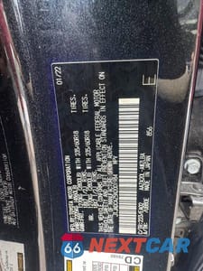 Zdjęcie 13 z 13 samochodu: 2022 LEXUS NX 250 VIN:JTJADCAZ5N2001984 - miniatura
