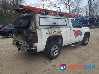 Trzecie zdjęcie samochodu z tyłu: 2015 GMC SIERRA C1500 VIN:1GTN1TEC2FZ155936 - miniatura