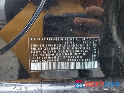 Zdjęcie 12 z 12 samochodu: 2016 VOLKSWAGEN GTI S VIN:3VW4T7AU2GM026607 - miniatura