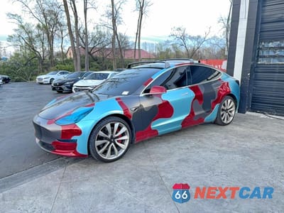 Drugie zdjęcie samochodu z przodu: 2019 TESLA MODEL 3 VIN:5YJ3E1EB7KF393028 - miniatura