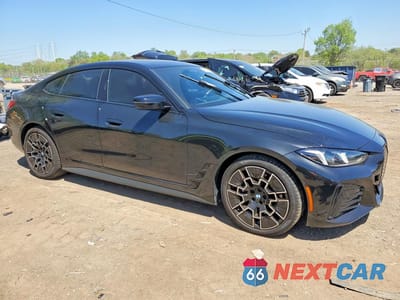 Czwarte zdjęcie samochodu z boku: 2025 BMW I4 XDRIVE 40 VIN:WBY43HD03SFU26605 - miniatura