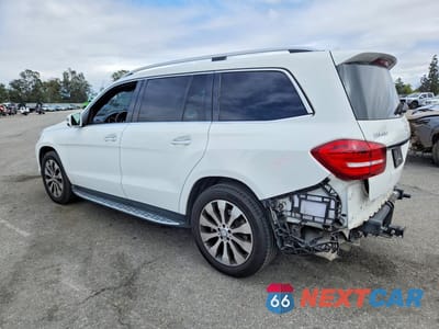 Drugie zdjęcie samochodu z przodu: 2017 MERCEDES-BENZ GLS 450 4MATIC VIN:4JGDF6EEXHA809448 - miniatura
