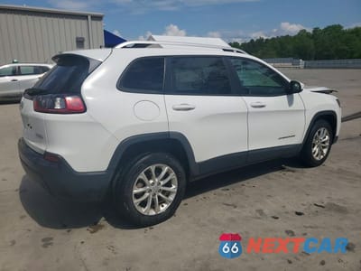Trzecie zdjęcie samochodu z tyłu: 2020 JEEP CHEROKEE LATITUDE VIN:1C4PJLCB3LD552809 - miniatura