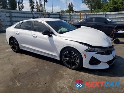 Czwarte zdjęcie samochodu z boku: 2022 KIA K5 GT LINE VIN:5XXG64J27NG128794 - miniatura