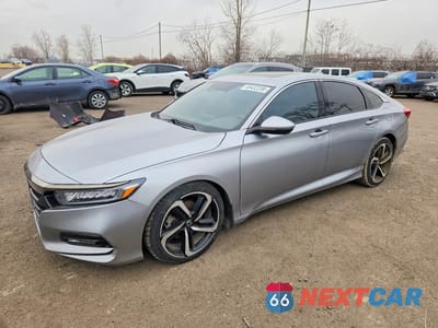 2018 HONDA ACCORD SPORT 1HGCV1F3XJA809654 - główne zdjęcie licytacji z USA - miniatura