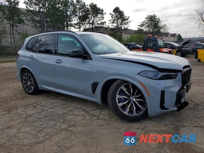 Czwarte zdjęcie samochodu z boku: 2026 BMW X5 M60I VIN:5UX33EU04T9383788 - miniatura