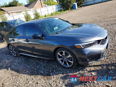 Czwarte zdjęcie samochodu z boku: 2026 HONDA CIVIC SPORT VIN:2HGFE4F81TH304276 - miniatura