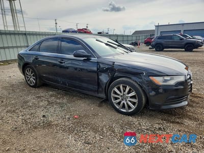 Czwarte zdjęcie samochodu z boku: 2014 AUDI A6 PREMIUM PLUS VIN:WAUGFAFC4EN162791 - miniatura