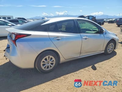 Trzecie zdjęcie samochodu z tyłu: 2021 TOYOTA PRIUS L ECO VIN:JTDKAMFU7M3139747 - miniatura