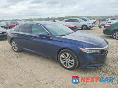 Czwarte zdjęcie samochodu z boku: 2018 HONDA ACCORD LX VIN:1HGCV1F11JA105602 - miniatura