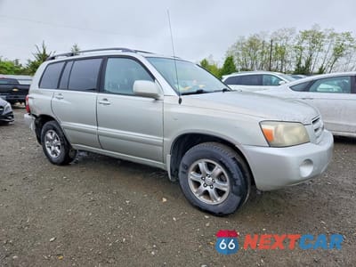 Czwarte zdjęcie samochodu z boku: 2006 TOYOTA HIGHLANDER LIMITED VIN:JTEDP21A160103383 - miniatura