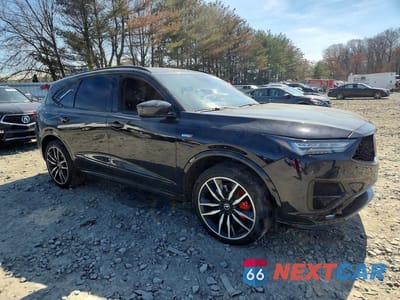 Czwarte zdjęcie samochodu z boku: 2023 ACURA MDX TYPE S ADVANCE VIN:5J8YD8H80PL003281 - miniatura