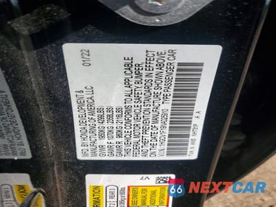 Zdjęcie 12 z 12 samochodu: 2022 HONDA ACCORD LX VIN:1HGCV1F19NA025910 - miniatura