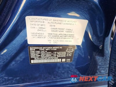 Zdjęcie 12 z 12 samochodu: 2018 BMW X3 XDRIVEM40I VIN:5UXTS3C5XJ0Y97263 - miniatura