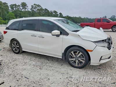 Czwarte zdjęcie samochodu z boku: 2022 HONDA ODYSSEY TOURING VIN:5FNRL6H8XNB025167 - miniatura