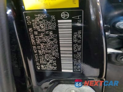 Zdjęcie 12 z 12 samochodu: 2011 TOYOTA YARIS BASE VIN:JTDBT4K37B1409172 - miniatura