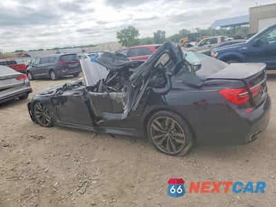 Drugie zdjęcie samochodu z przodu: 2019 BMW M760 XI VIN:WBA7H6C5XKG615048 - miniatura