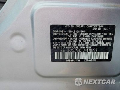 Zdjęcie 14 z 14 samochodu: 2018 SUBARU FORESTER 2.5I VIN:JF2SJABC1JH470237 - miniatura