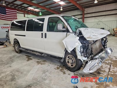 Czwarte zdjęcie samochodu z boku: 2021 CHEVROLET EXPRESS G3500 LT VIN:1GAZGPFP5M1216564 - miniatura